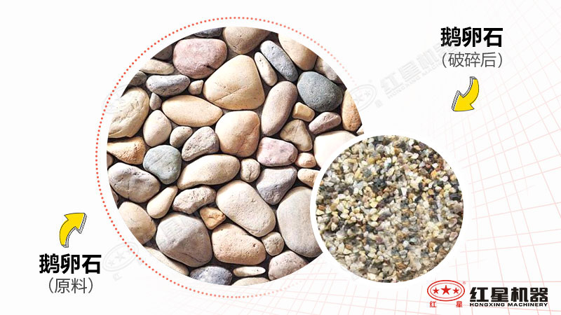小型鵝卵石破碎機(jī)型號(hào)，多少錢(qián)一臺(tái)呢
