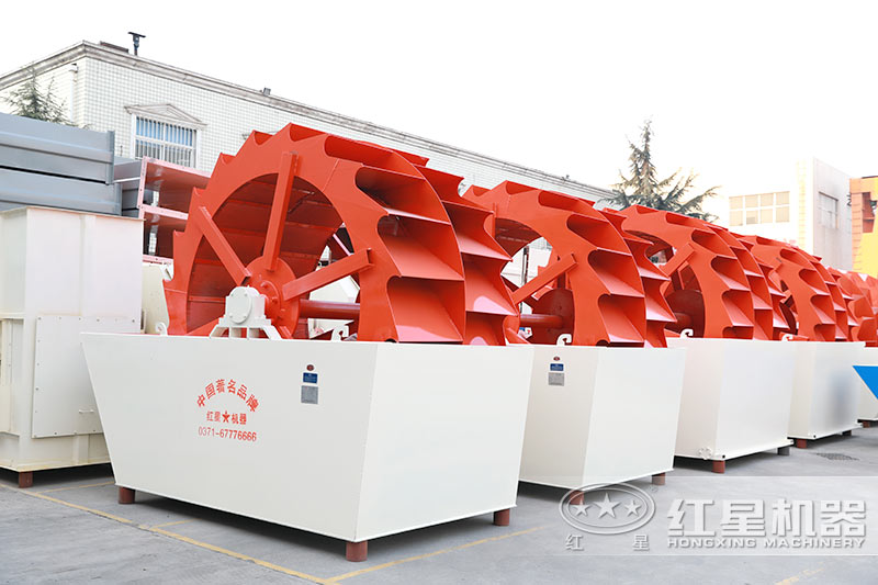大型輪斗式洗砂機參數(shù)，工作視頻及廠家介紹